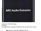 Hdmi Arc garso keitiklis extractor (Spdif, analog) - nuotraukos Nr. 9