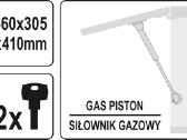 Baldų komplektas Yato Maxi - nuotraukos Nr. 19
