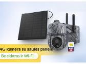 Sukineima 4G kamera su saules panele