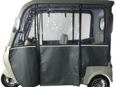 Elektrinis triratis motoroleris su stogu - nuotraukos Nr. 6