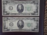 JAV doleriu banknotai auksines sidabrinės monetos - nuotraukos Nr. 20