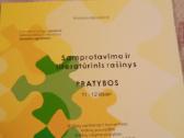 Samprotavimo ir literatūrinis rašinys