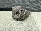 Auksinis žiedas su 1,02ct deimantais - nuotraukos Nr. 4