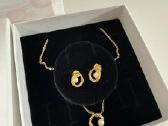 Pandora set Organic Sparkle and Pearl Jewelry orig