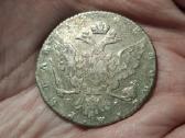 Rusija 1 rublis 1768 sidabras