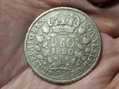 Brazilija 960 reis 1820 sidabras