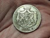 Rumunija 2 lei 1873 sidabras - nuotraukos Nr. 2