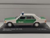 1:43 minichamps Mercedes benz 420 sel w126 polizei - nuotraukos Nr. 5
