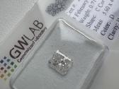 Natūralus 0,71 ct briliantas (deimantas) - nuotraukos Nr. 9