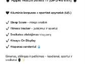 Apple Watch Series 11 (GPS 46mm) Black - nuotraukos Nr. 2
