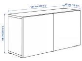 Komoda Ikea visiškai mažai naudota yra 2 vnt - nuotraukos Nr. 2