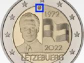 Liuksemburgas. 2022-2023m. 2euro Proof - nuotraukos Nr. 4