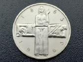 5 frankai 1963m. Šveicarija sidabras