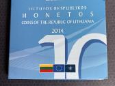 2014 m. litų monetų rinkinys - nuotraukos Nr. 2