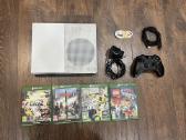 Xbox One S, White,500gb 1 pultas 4 žaidimai CD
