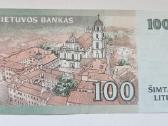 100 litų banknotas - nuotraukos Nr. 2