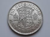 Didžioji Britanija 1/2 kronos sidabras 1945
