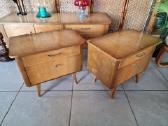 Vintažinės mid century miegamojo spintelės - nuotraukos Nr. 20