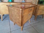 Vintažinės mid century miegamojo spintelės - nuotraukos Nr. 21