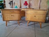 Vintažinės mid century miegamojo spintelės - nuotraukos Nr. 22