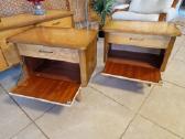 Vintažinės mid century miegamojo spintelės - nuotraukos Nr. 23