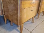 Vintažinės mid century miegamojo spintelės - nuotraukos Nr. 29