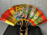 Kioto vėduoklė (kyo-sensu) su stovu