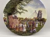 Kolekcinė Royal Doulton lėkštė su sertifikatu