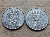 2,5 guldeno 1959-60m. Nyderlandai sidabras