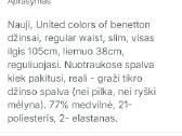 Nauji Ucb džinsai, 170 cm - nuotraukos Nr. 6