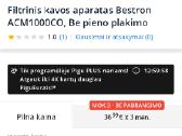 Filtrinis kavos aparatas Bestron - nuotraukos Nr. 2