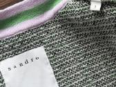 Sandro Paris cropped cardigan in fancy tweed - nuotraukos Nr. 5