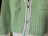 Sandro Paris cropped cardigan in fancy tweed - nuotraukos Nr. 6