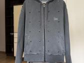 Patta Studded Washed Zip Up Hooded vyr. Megztinis