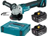 Makita Dga404 18v 100mm pilnas komplektas