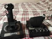 Žaidimų pultelis Logitech G X56 Hotas (garantija)