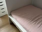 Viengulė Ikea balta lova Malm - nuotraukos Nr. 2