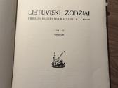 Lietuviški žodžiai senosios Lietuvos kalboje 1941 - nuotraukos Nr. 3