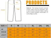 Medžioklės kelnės 3xl Ilgis 120cm. Per juosmenį 50 - nuotraukos Nr. 11