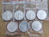 1 Oz sidabrine moneta