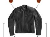 Odinė motociklo striukė Pando Moto Tatami Lt01 XXL - nuotraukos Nr. 4