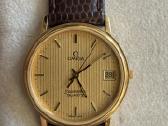 Omega semester quartz 33 gold plated