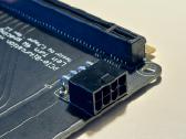 Pcie 3.0 bifurcation extension x16 to 8x8 4way - nuotraukos Nr. 2