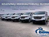 UAB "Keliauk" Naujų keleivinių mikroautobusų nuoma
