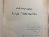 Arkivyskupas Jurgis Matulevičius - nuotraukos Nr. 3