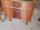 Vintažinės mid century miegamojo spintelės - nuotraukos Nr. 5