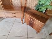 Vintažinės mid century miegamojo spintelės - nuotraukos Nr. 6