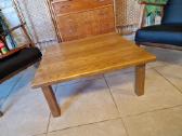 Vintažinis mid century ąžuolinis kavos staliukas - nuotraukos Nr. 19