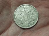 Lenkija 15 kapeikų 1 zlotas 1838 sidabras - nuotraukos Nr. 2
