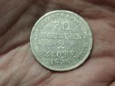 Lenkija 30 kapeikų 2 zlotai 1838 sidabras